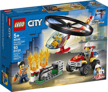Load image into Gallery viewer, LEGO City Fire Helicopter Response 60248 Firefighter