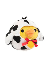 Load image into Gallery viewer, San-X Rilakkuma Kiiroitori Bird Dressed As Cow Plush