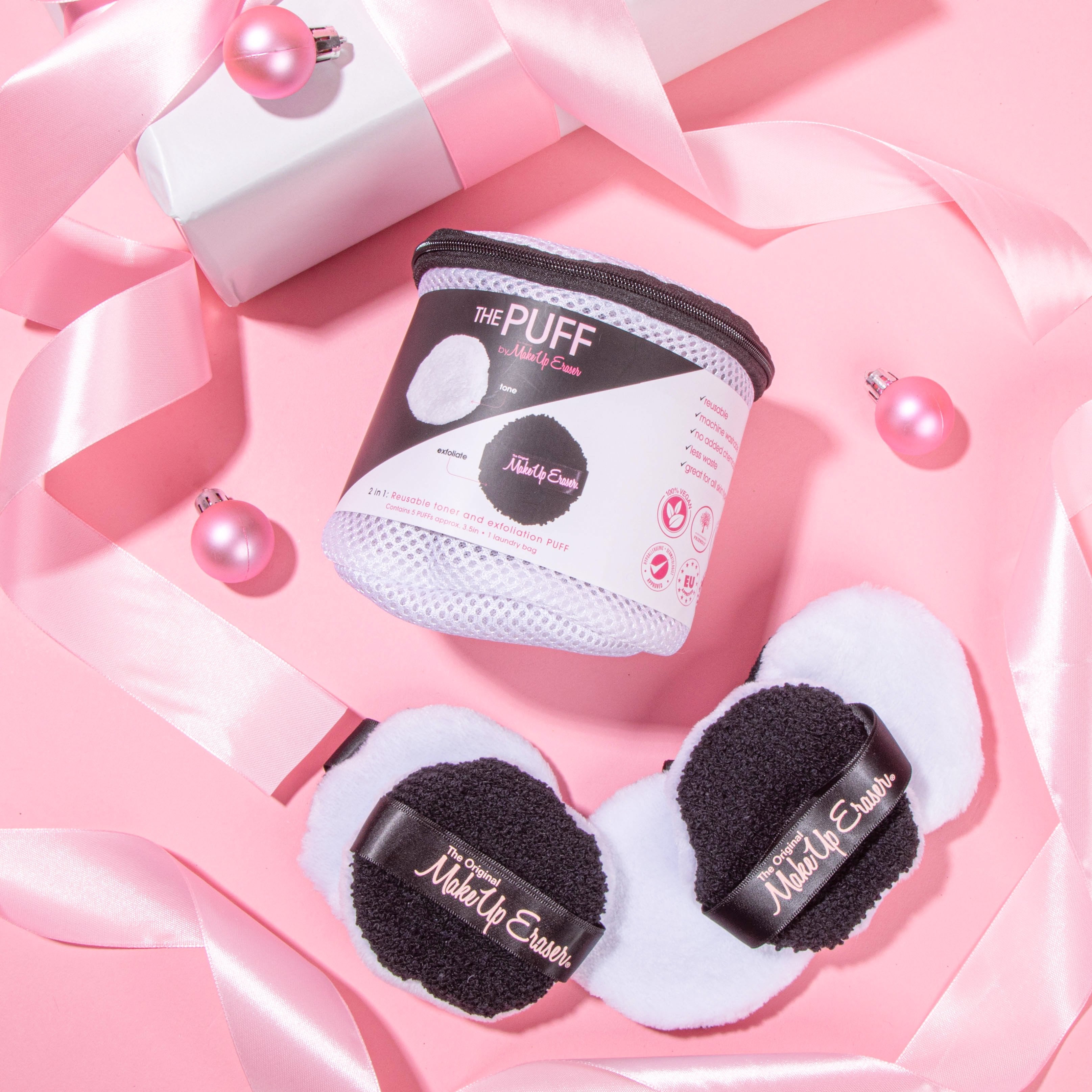 MakeUp Eraser THE PUFF (5 pack): tone & deeply exfoliate – Permastash