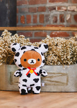 Load image into Gallery viewer, San-X Rilakkuma Dressed As Cow Plush
