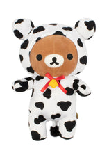 Load image into Gallery viewer, San-X Rilakkuma Dressed As Cow Plush
