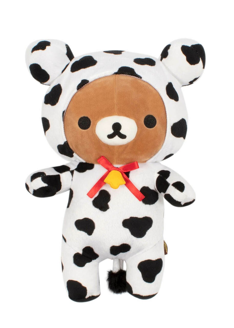 San-X Rilakkuma Dressed As Cow Plush